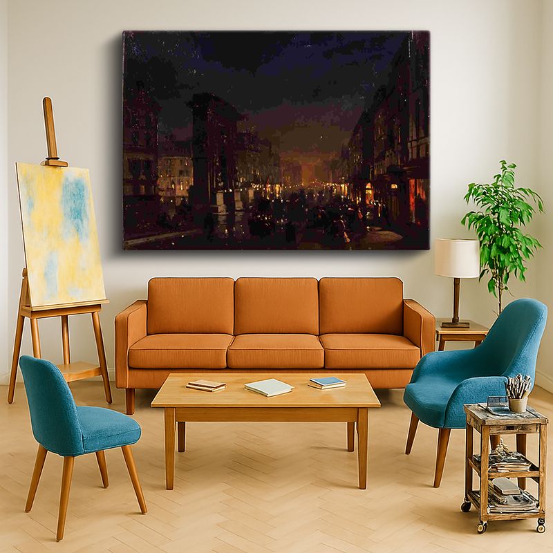 Ressam Kanvas Tablo 477